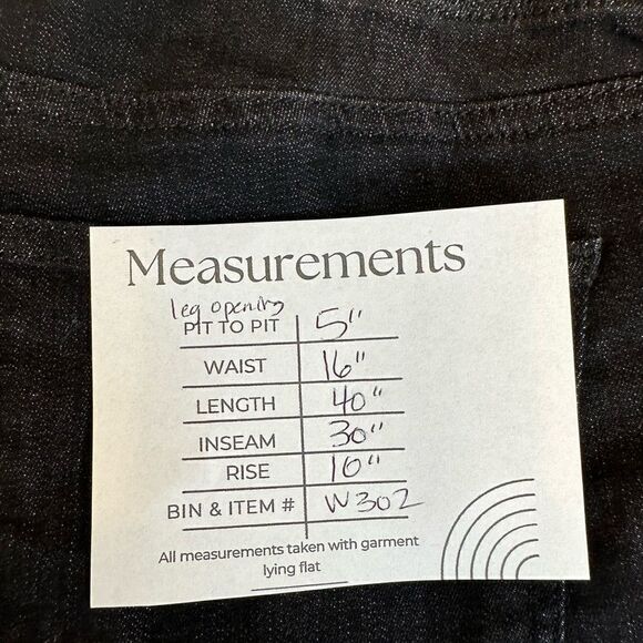 Eileen Fisher Pant Small Womens Black Wash Pull On Denim Slim Fit Stretch Size S - Picture 9 of 9